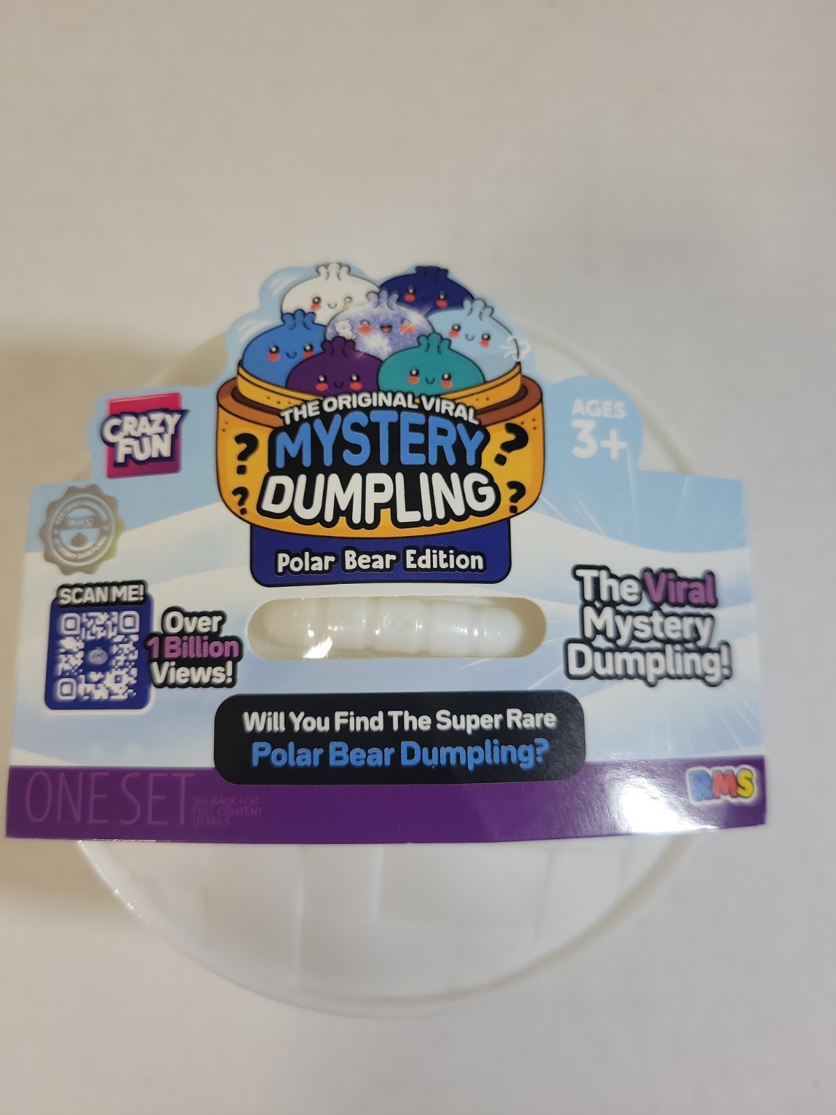 AUTHENTIC RMS MYSTERY POLAR BEAR DUMPLING - NEW AUTHENTIC RMS MYSTERY POLAR BEAR DUMPLING - NEW
