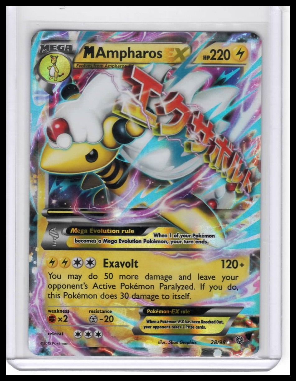 XY - Ancient Origins #28/98 M Ampharos EX XY - Ancient Origins #28/98 M Ampharos EX