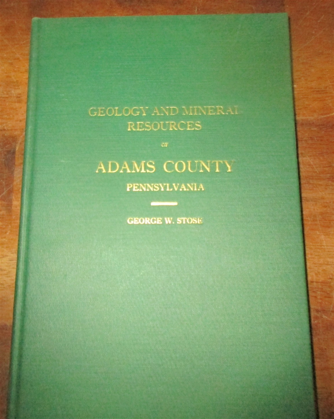 GEOLOGY PALEONTOLOGY SOUTHEASTERN PENNSYLVANIA HB ADAMS COUNTY W/ MAP NICE COPY