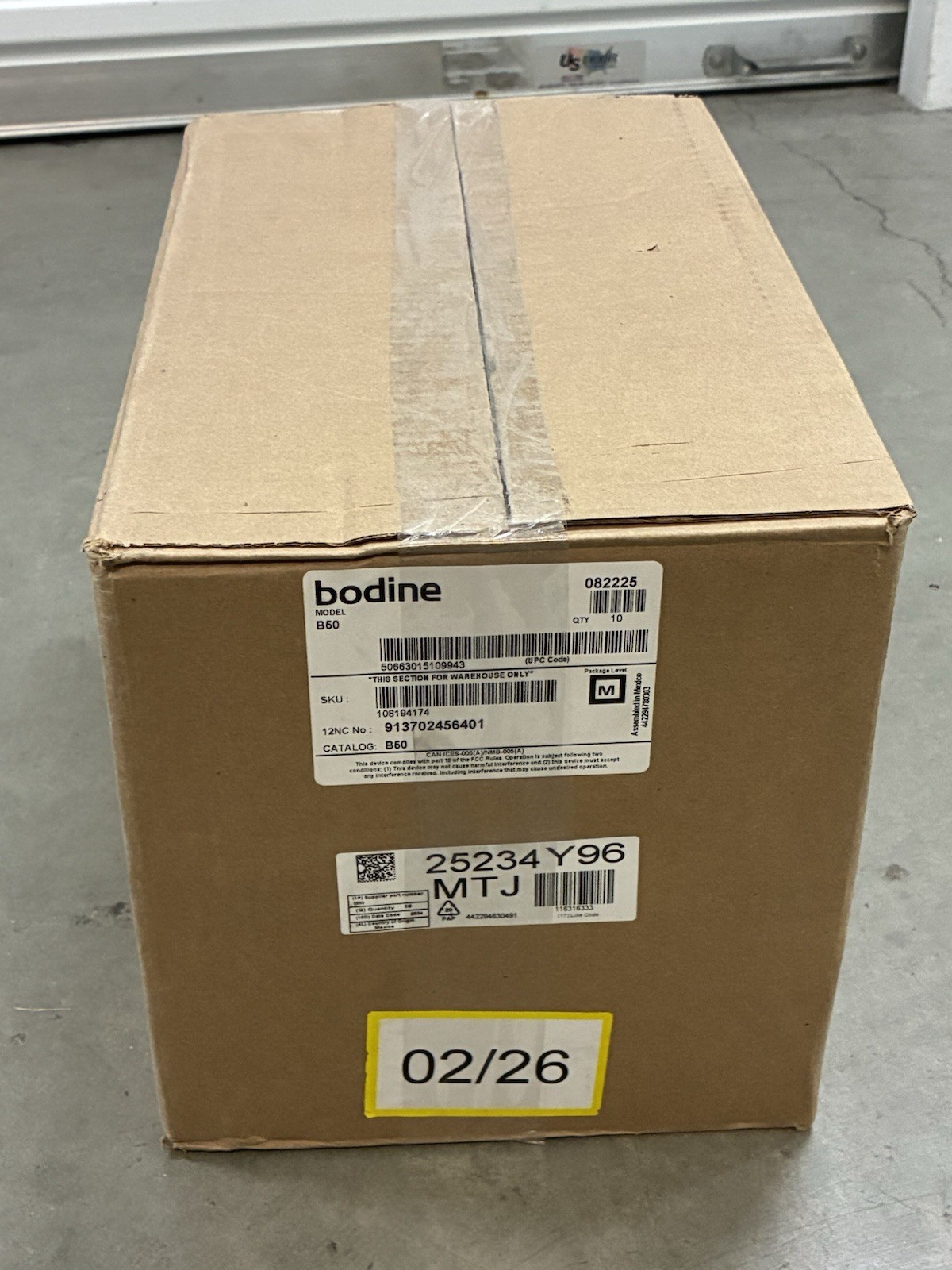 BODINE B50 PHILIPS Emergency Lighting Ballast 120-277V 90 Min (2026) *BOX of 30*