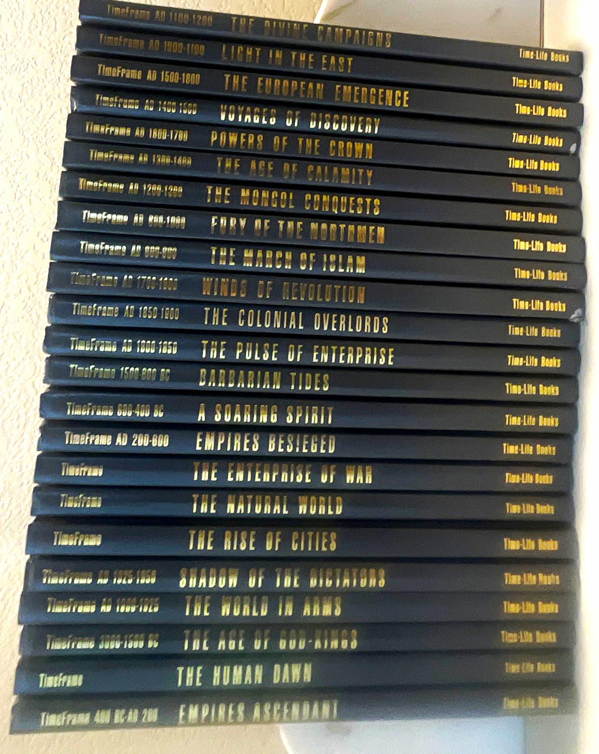 Time-Life Books TimeFrame History Series Hardcover Lot AD 200-600 & More
