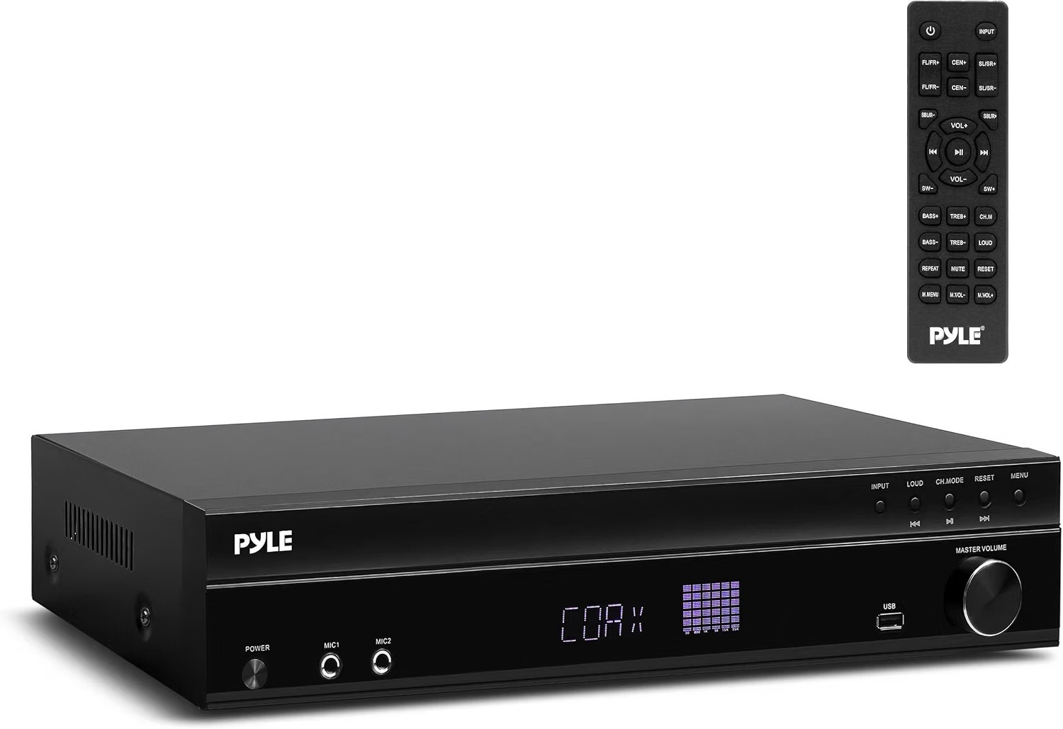 Pyle PT875BT 5.2 Channel ARC Hi-Def 2-Way HiFi Bluetooth Home Theater Amplifier Pyle PT875BT 5.2 Channel ARC Hi-Def 2-Way HiFi Bluetooth Home Theater Amplifier