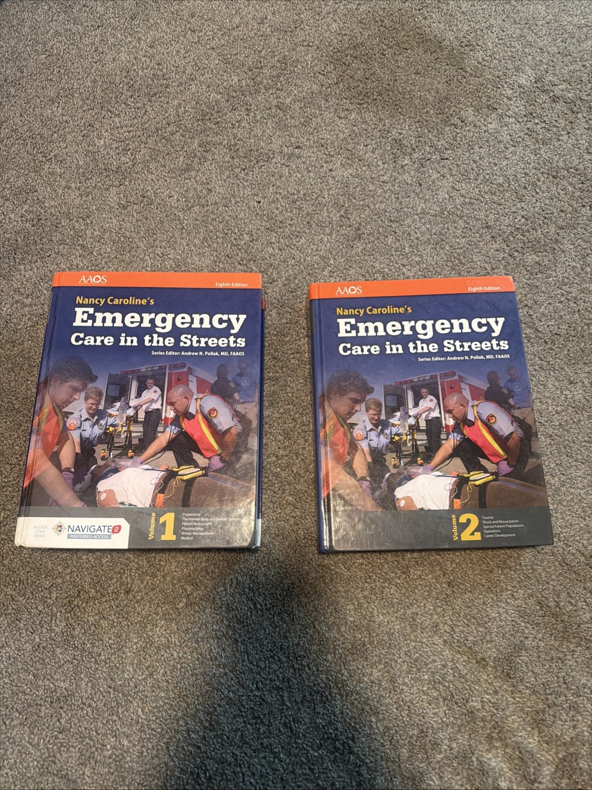 Nancy Caroline's Emergency Care in the Streets Volume 1 & 2 Nancy Caroline's Emergency Care in the Streets Volume 1 & 2