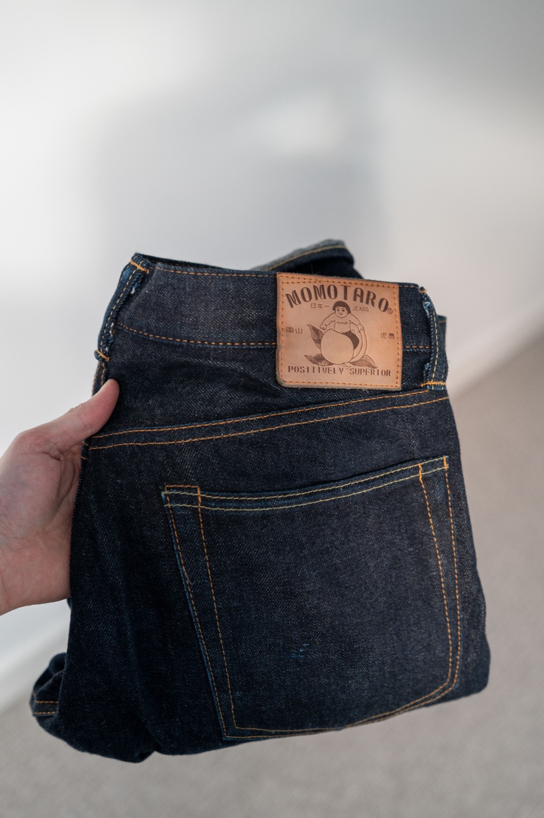 Momotaro 0405-12 12oz High Tapered Selvedge Jeans W34 (used)