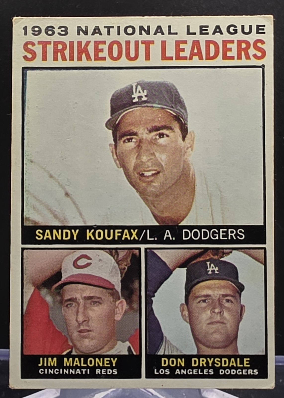 1964 Topps NL Strikeout Leaders #5 VGEX-EX