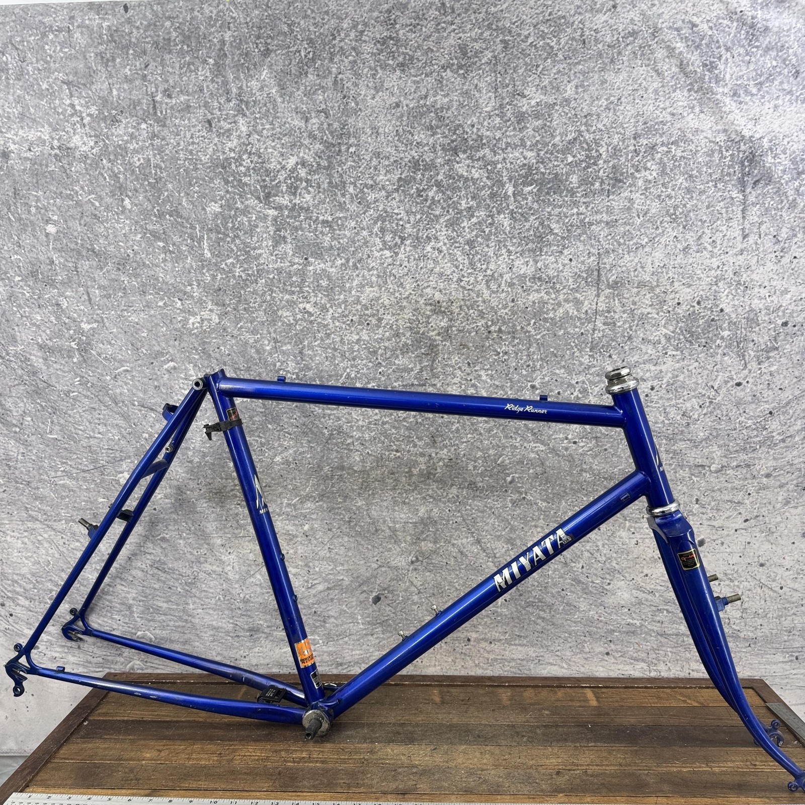 Vintage Miyata Ridge Runner MTB Frame 20.5 Tange Champion 130mm 26in 80s Cafe