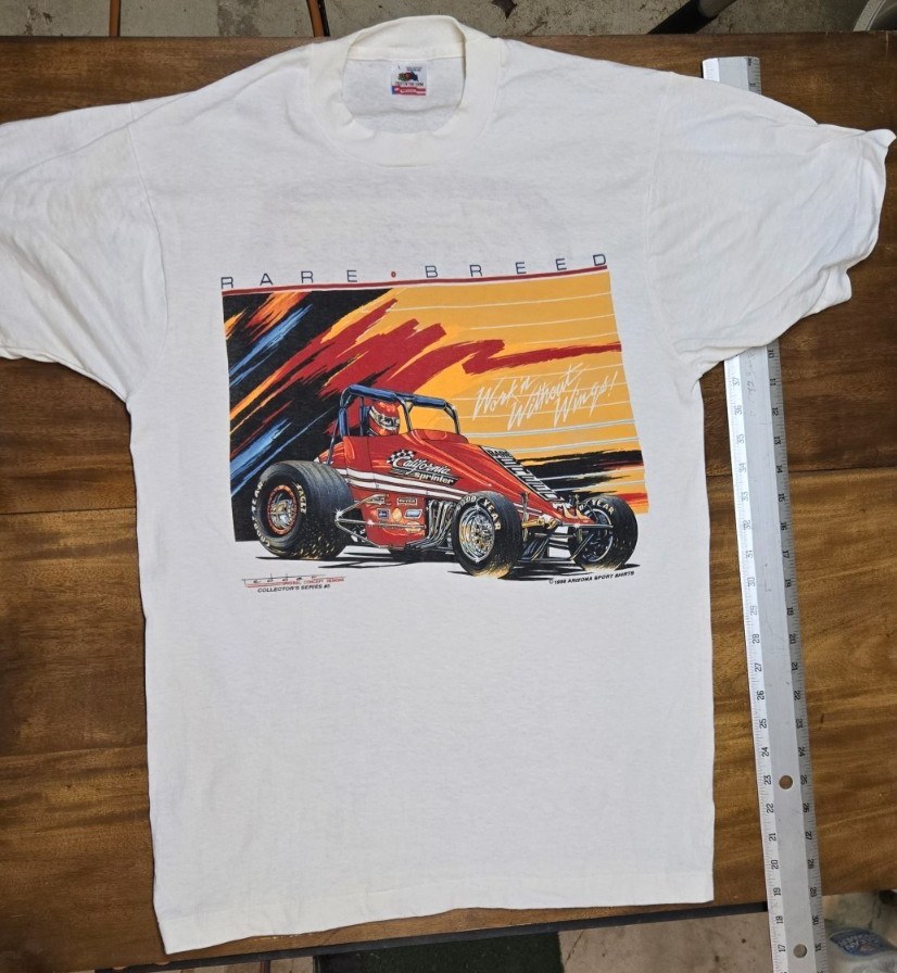 Vintage 1988 Rare Breed CRA Ascot Park Sprint T-Shirt
