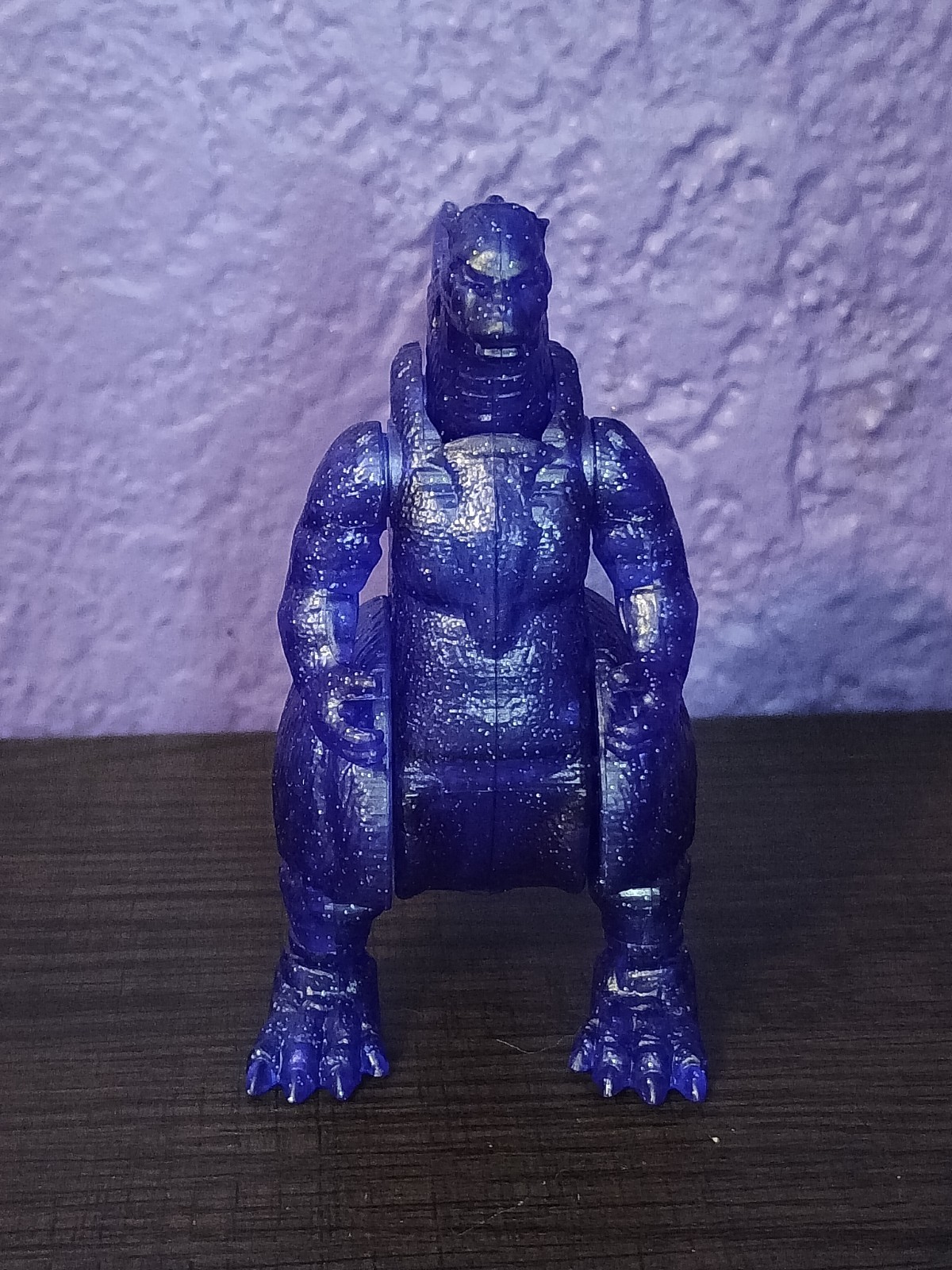 godzilla scrambled figure (Glitter Blue)