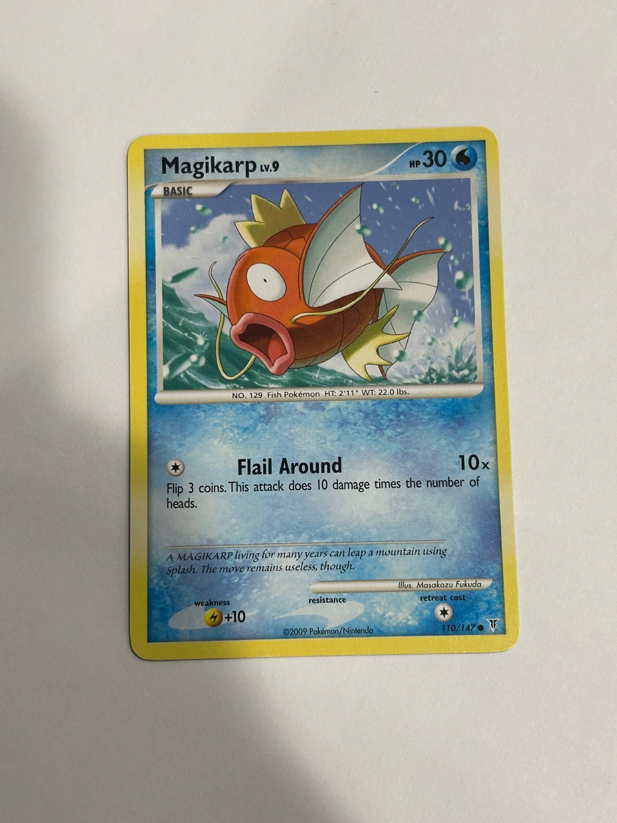 Magikarp 110/147 Supreme Victors Regular LP Pokemon TCG