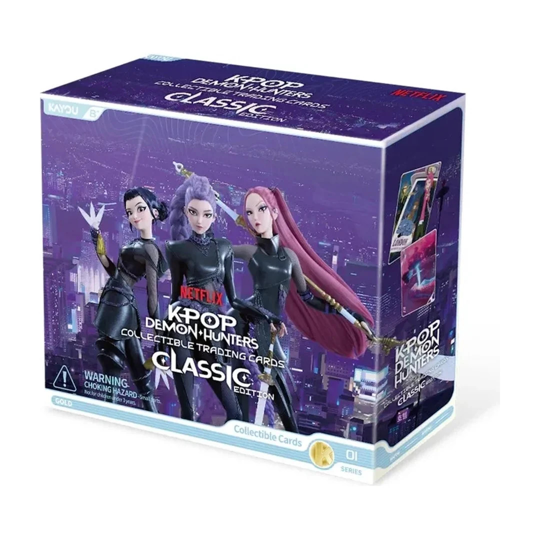 Kpop Demon Hunters World Tour Collectible Cards Classic Edition Booster Display Kpop Demon Hunters World Tour Collectible Cards Classic Edition Booster Display