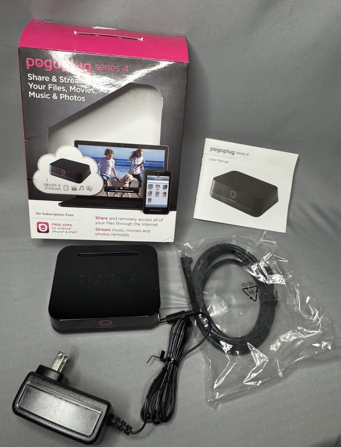 Pogoplug Series 4 Personal Cloud Backup Device – Factory Open Box – Never Used