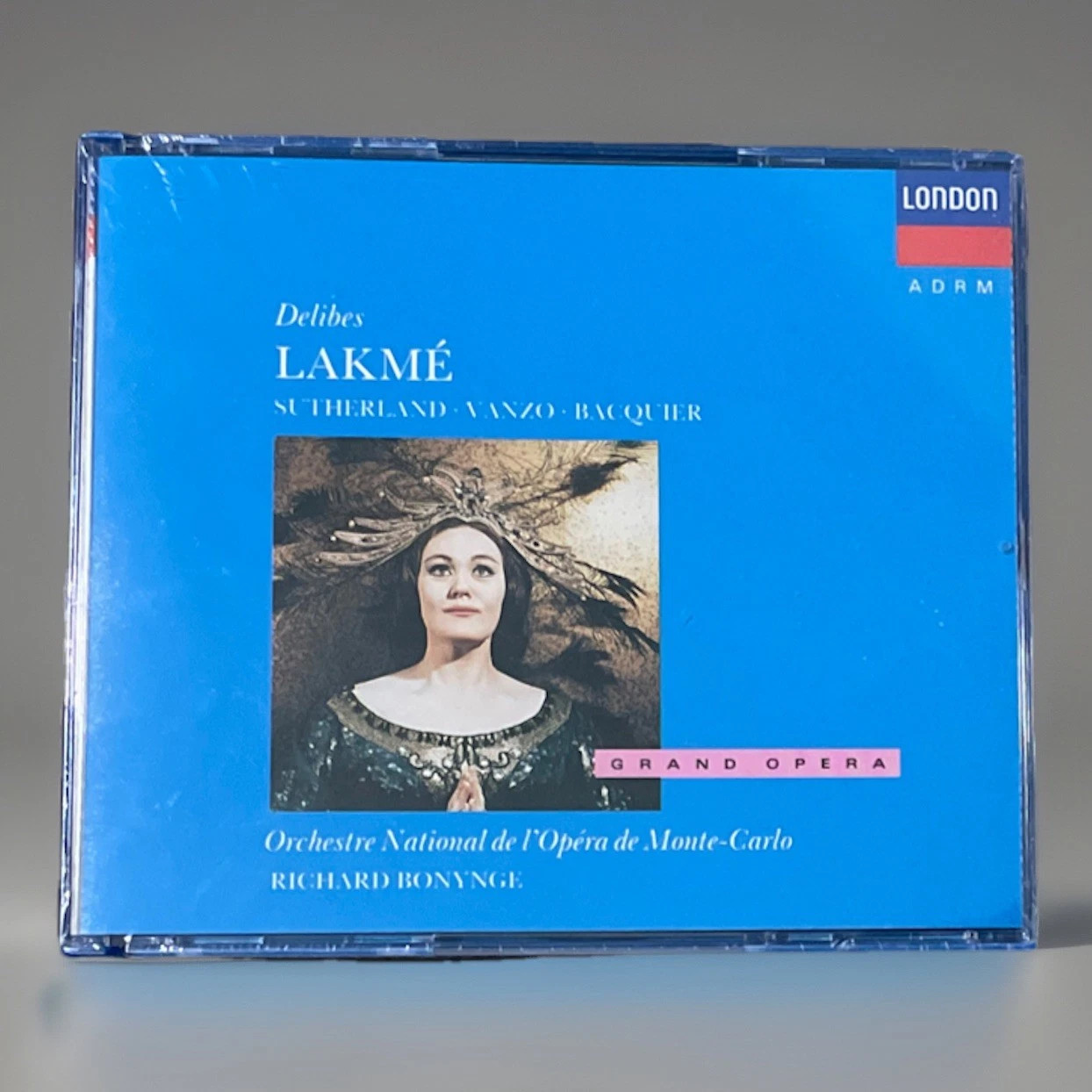 CD (2) Grand Opera DELIBES Lakme Sutherland, Vanzo, Bacquier 1989 Decca BMG NEW CD (2) Grand Opera DELIBES Lakme Sutherland, Vanzo, Bacquier 1989 Decca BMG NEW