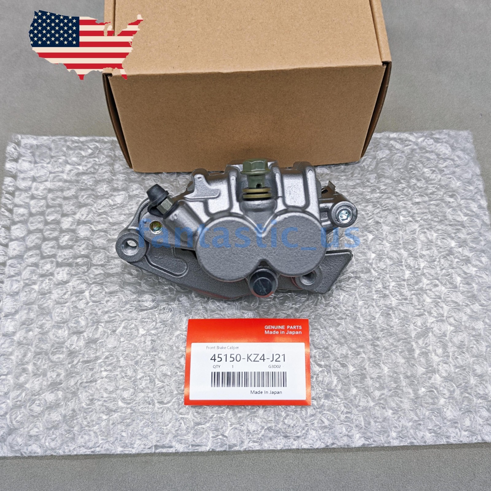 OEM Front Brake Caliper &Pads For Honda CR125R CR250R CR500R 95-05 45150-KZ4-J21