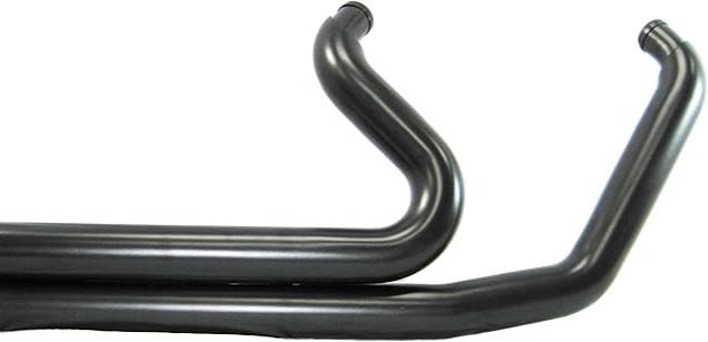 Harley Davidson Drag Style Exhaust System 86'-16' Softail Black BB-EXST-1001K