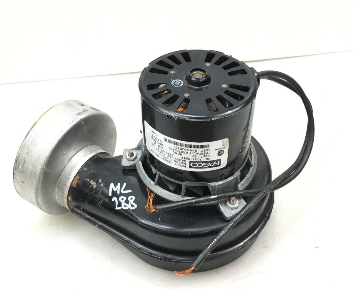 FASCO 7021-8657 Draft Inducer Blower Motor 20J8101 120V 3000 RPM used  #ML288