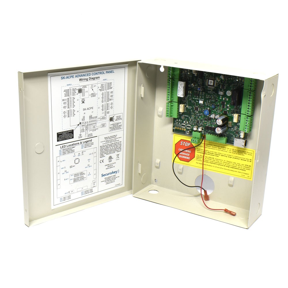 SecuraKey SK-ACPE-LE Advanced Control Panel Rev L Lot 3181001 SecuraKey SK-ACPE-LE Advanced Control Panel Rev L Lot 3181001