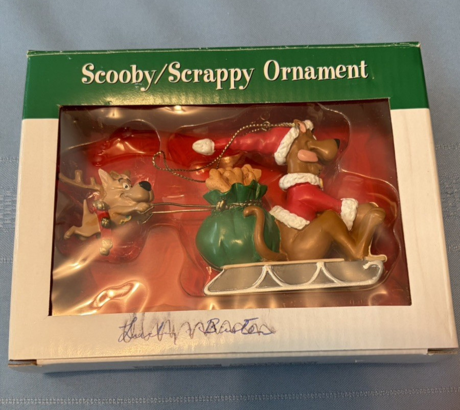 Vintage 1997 Warner Bros. Scooby/Scrappy Ornament, NIB Vintage 1997 Warner Bros. Scooby/Scrappy Ornament, NIB