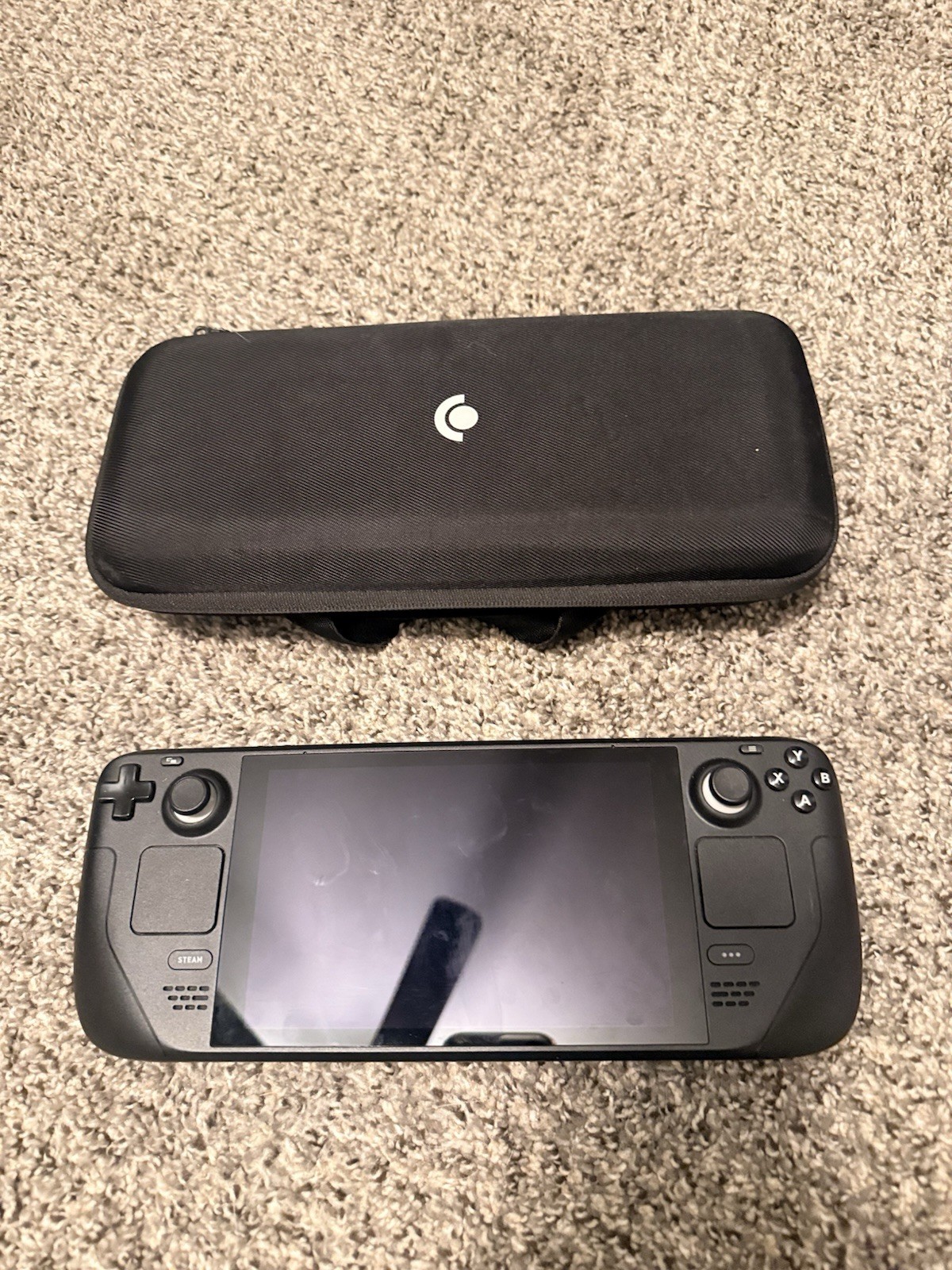 valve steam deck 256gb black handheld system w/ carrying case and 512 gb microsd valve steam deck 256gb black handheld system w/ carrying case and 512 gb microsd