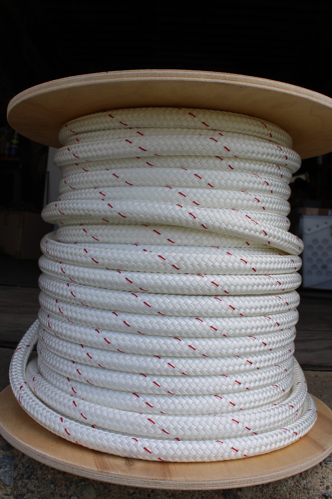 New England STA-SET Halyard Sheet Line, Sailboat Rigging Rope 5/8 New England STA-SET Halyard Sheet Line, Sailboat Rigging Rope 5/8
