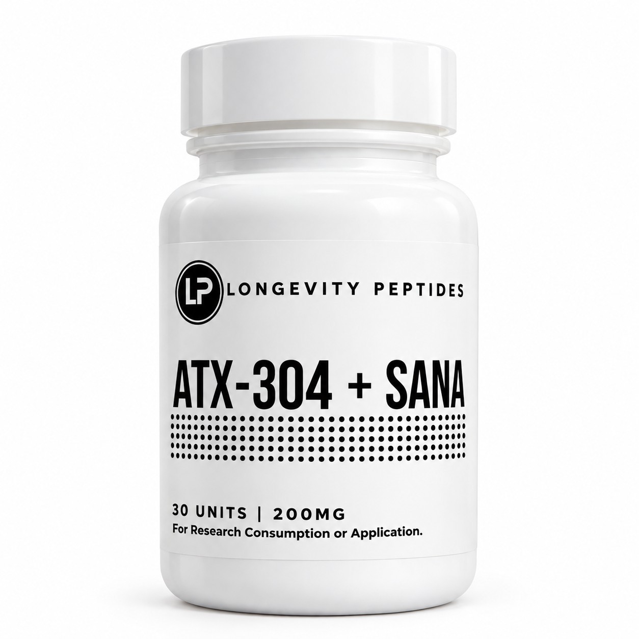 ATX-304 - 100MG + SANA - 100MG PER CAPSULE • 30 CAPSULES ATX-304 - 100MG + SANA - 100MG PER CAPSULE • 30 CAPSULES