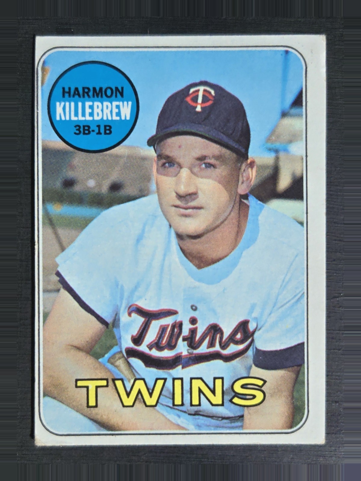 1969 Topps #375 Harmon Killebrew - Hall of Fame - Minnesota Twins - VGEX 1969 Topps #375 Harmon Killebrew - Hall of Fame - Minnesota Twins - VGEX