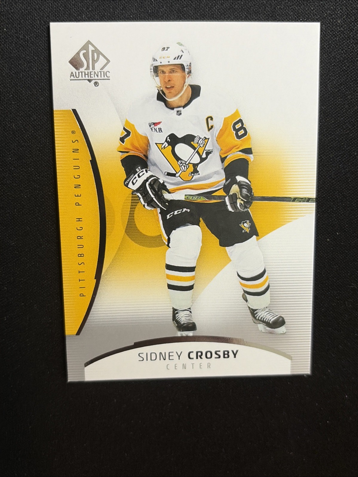 25-26 UD SP Authentic Hockey 30 Sidney Crosby
