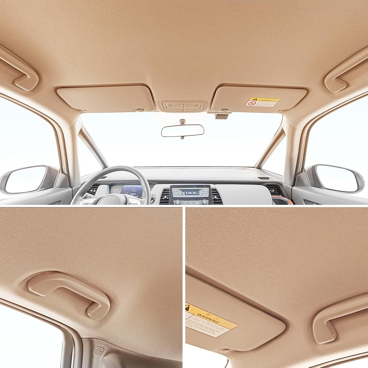 SUEDE HEADLINER FABRIC WITH FOAM BACKED AUTO ROOF CEILING CAB REPLACEMENT REPAIR SUEDE HEADLINER FABRIC WITH FOAM BACKED AUTO ROOF CEILING CAB REPLACEMENT REPAIR