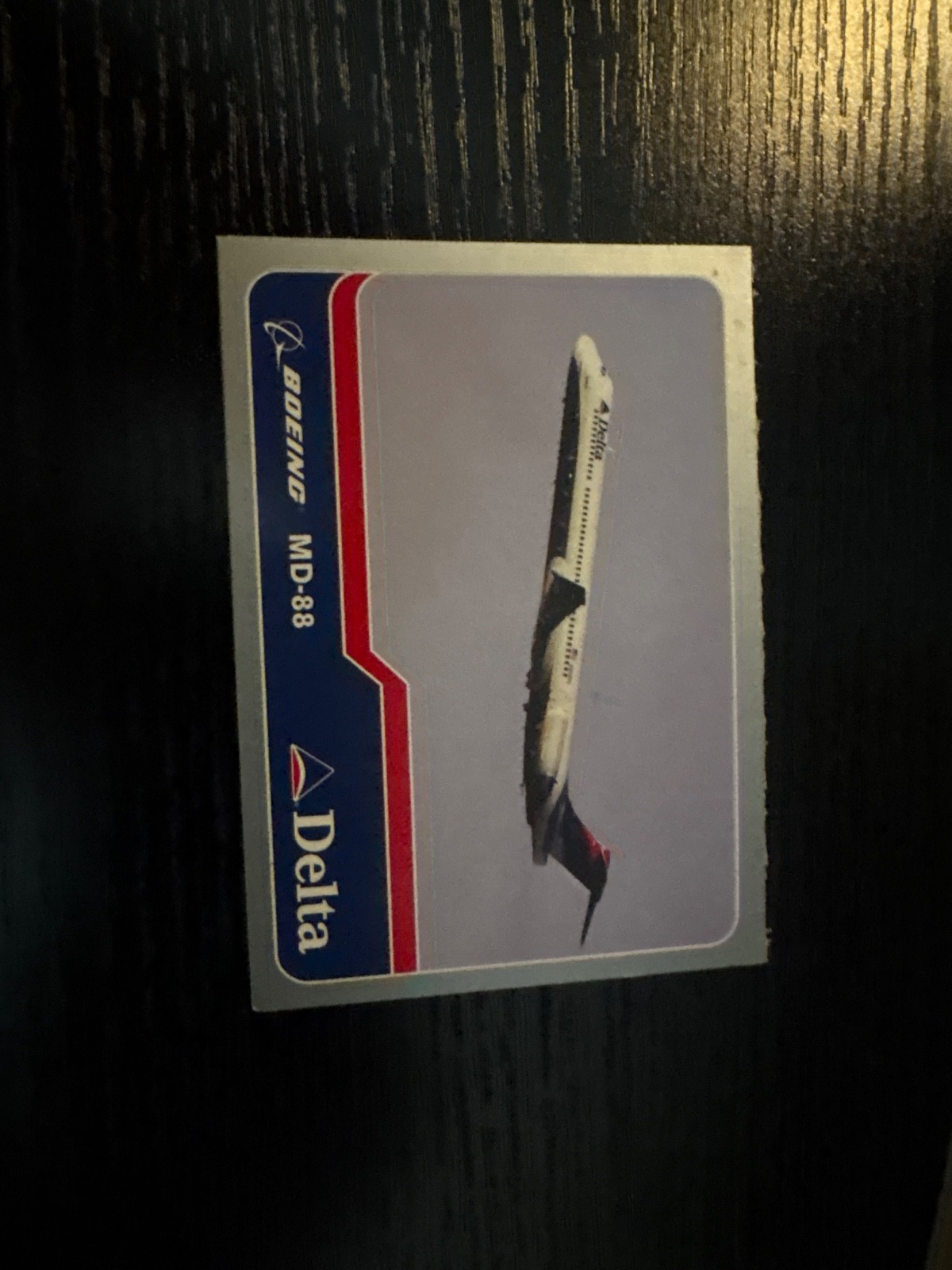 RARE & VINTAGE 2003 Delta Airlines - Trading Card #2 Boeing MD-88 (W/ Protector) RARE & VINTAGE 2003 Delta Airlines - Trading Card #2 Boeing MD-88 (W/ Protector)