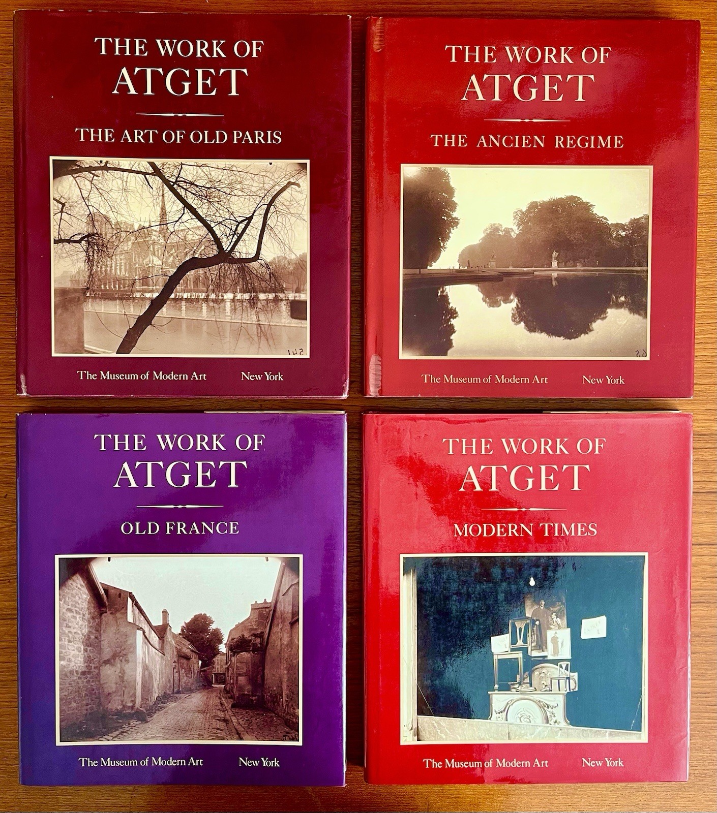 Eugène Atget - The Work of Atget, Complete 4-Volume Set - MoMA, 1981–1985