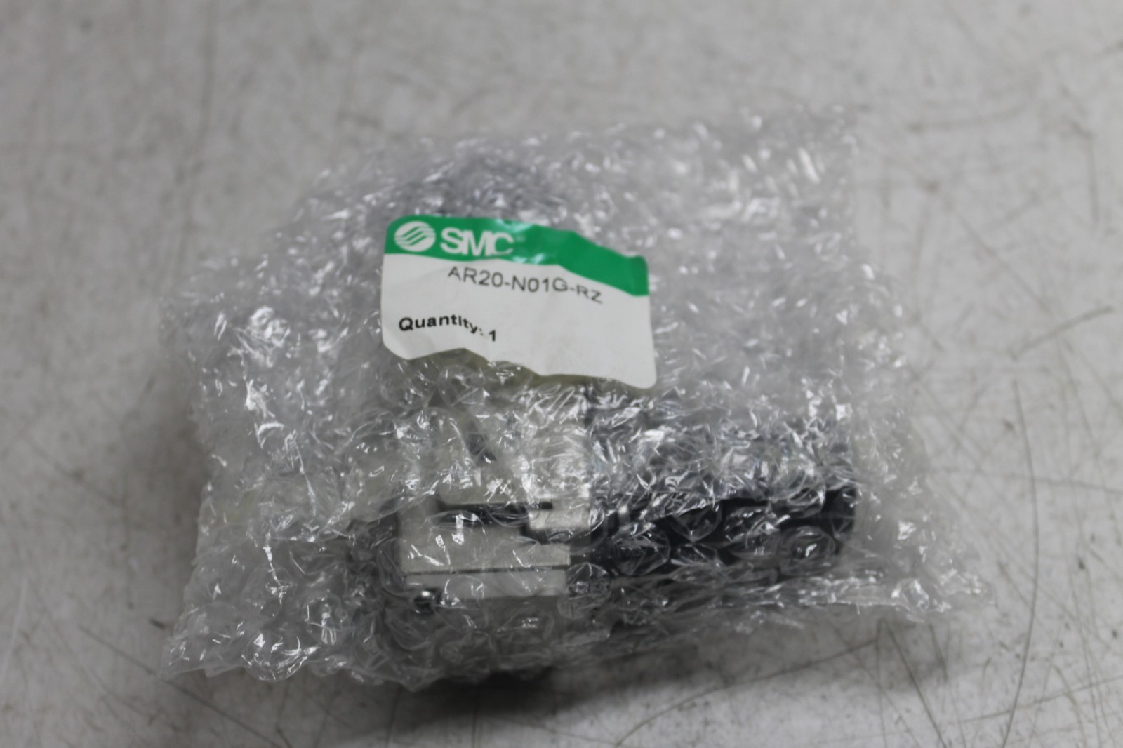Smc Ar20-n01g-rz Pneumatic Pressure Regulator 0-160psi 1/8\ Smc Ar20-n01g-rz Pneumatic Pressure Regulator 0-160psi 1/8\
