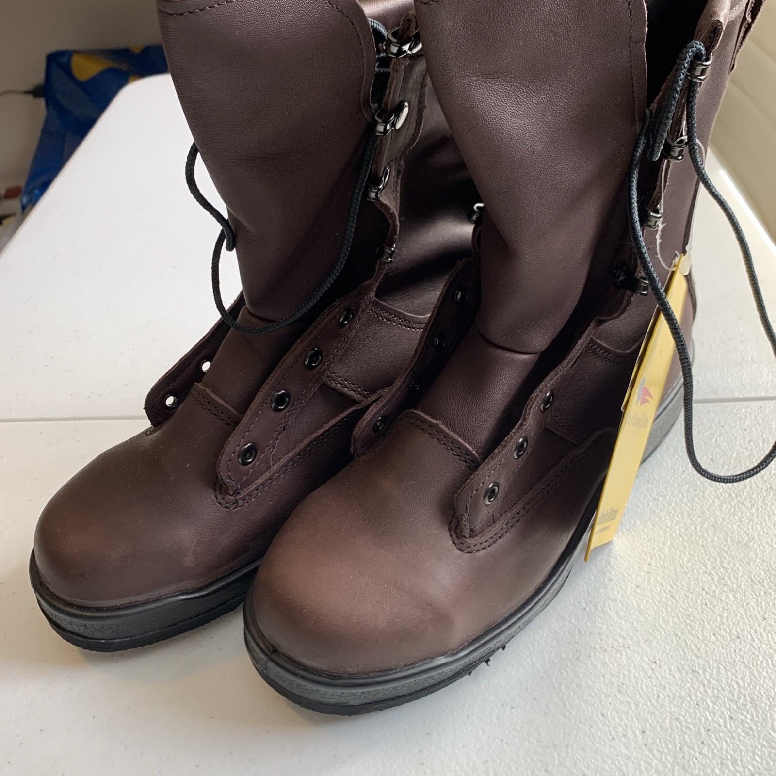 New Belleville 330 ST Wet Weather Brown Steel Toe Flight Boots Men’s 7.5W New Belleville 330 ST Wet Weather Brown Steel Toe Flight Boots Men’s 7.5W