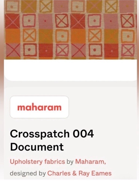 Maharam Crosspatch (004 Document) Upholstery Fabric. PRICED PER YARD. Maharam Crosspatch (004 Document) Upholstery Fabric. PRICED PER YARD.