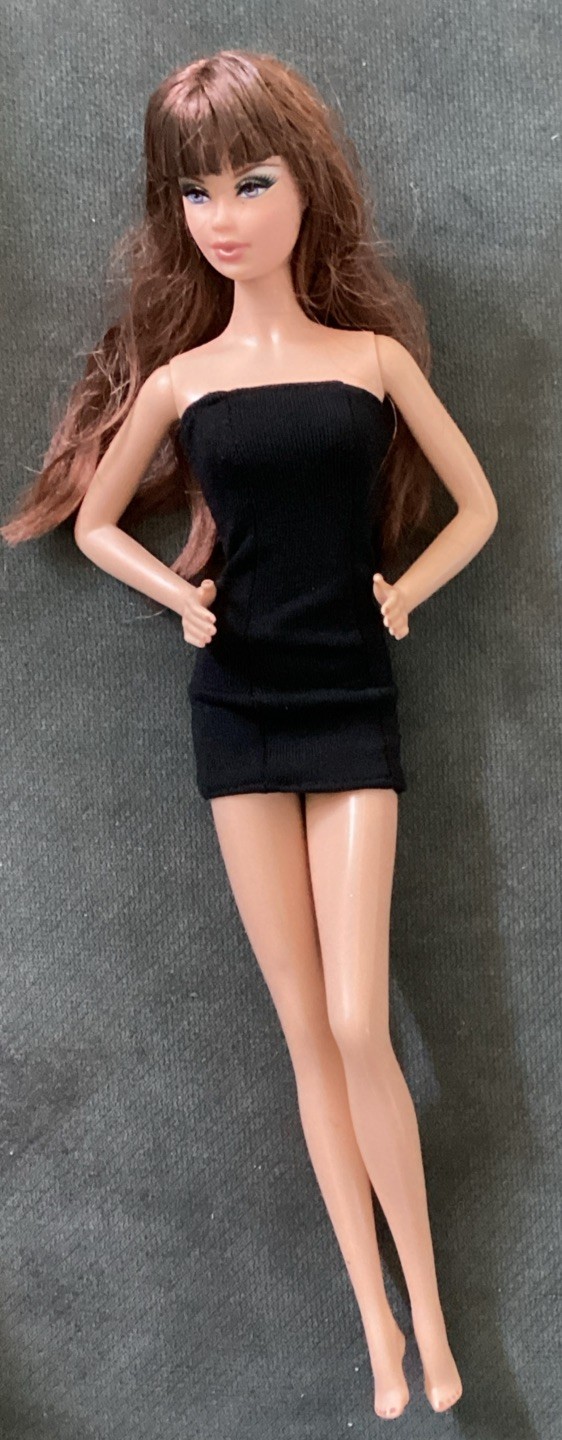 Mattel Barbie Basics Doll Collection 001 Model 03 Black Label - No Shoes Mattel Barbie Basics Doll Collection 001 Model 03 Black Label - No Shoes