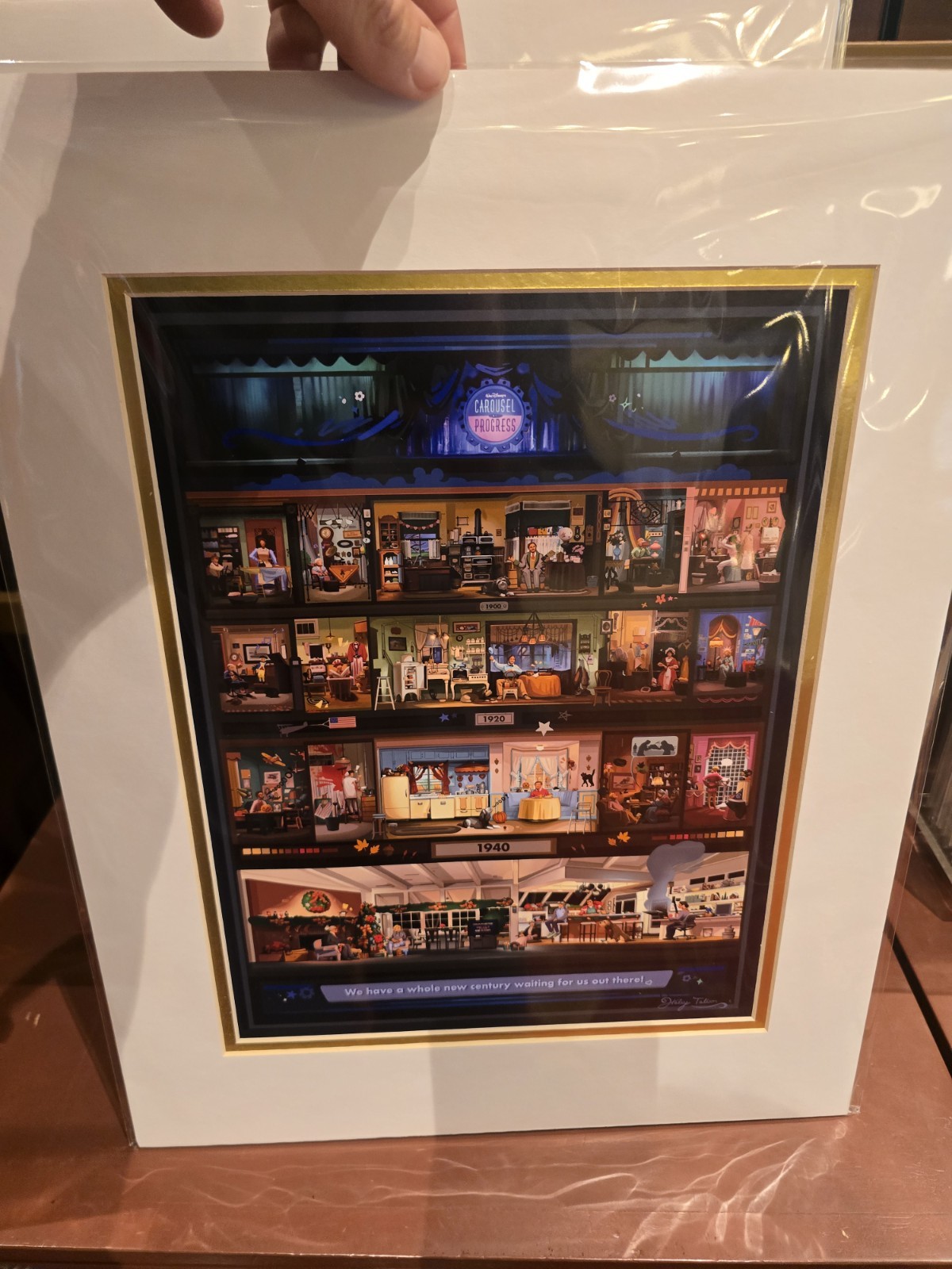 2026 Disney Parks Haley Talton Walt Disney’s Carousel Of Progress 14x18 2026 Disney Parks Haley Talton Walt Disney’s Carousel Of Progress 14x18