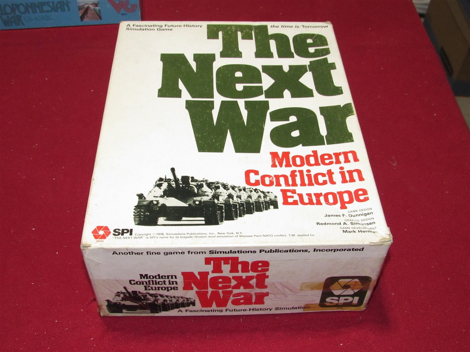 SPI: The Next War: Modern Conflict in Europe: Complete SPI: The Next War: Modern Conflict in Europe: Complete