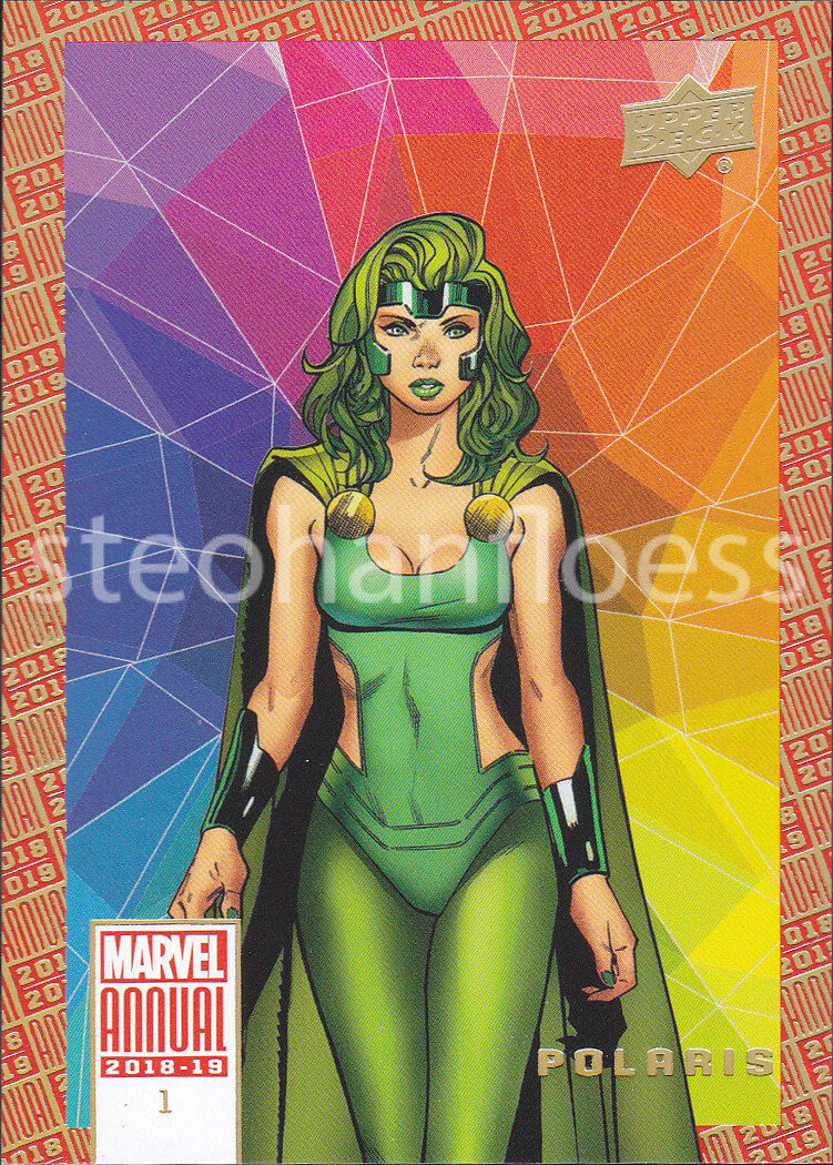 2018-19 2019 Upper Deck Marvel Annual Color Wheel You Pick Finish Your Set