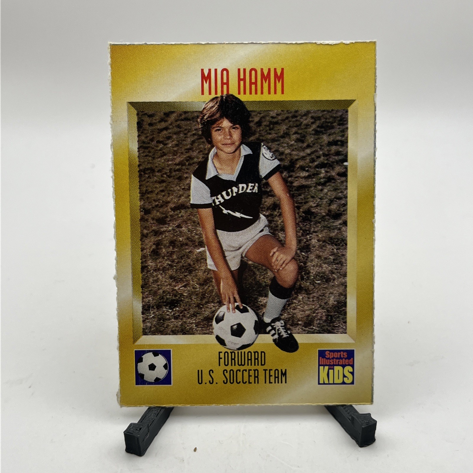 1996 Sports Illustrated for Kids Series 2 - Flashback Mia Hamm #456 Soccer Si 1996 Sports Illustrated for Kids Series 2 - Flashback Mia Hamm #456 Soccer Si