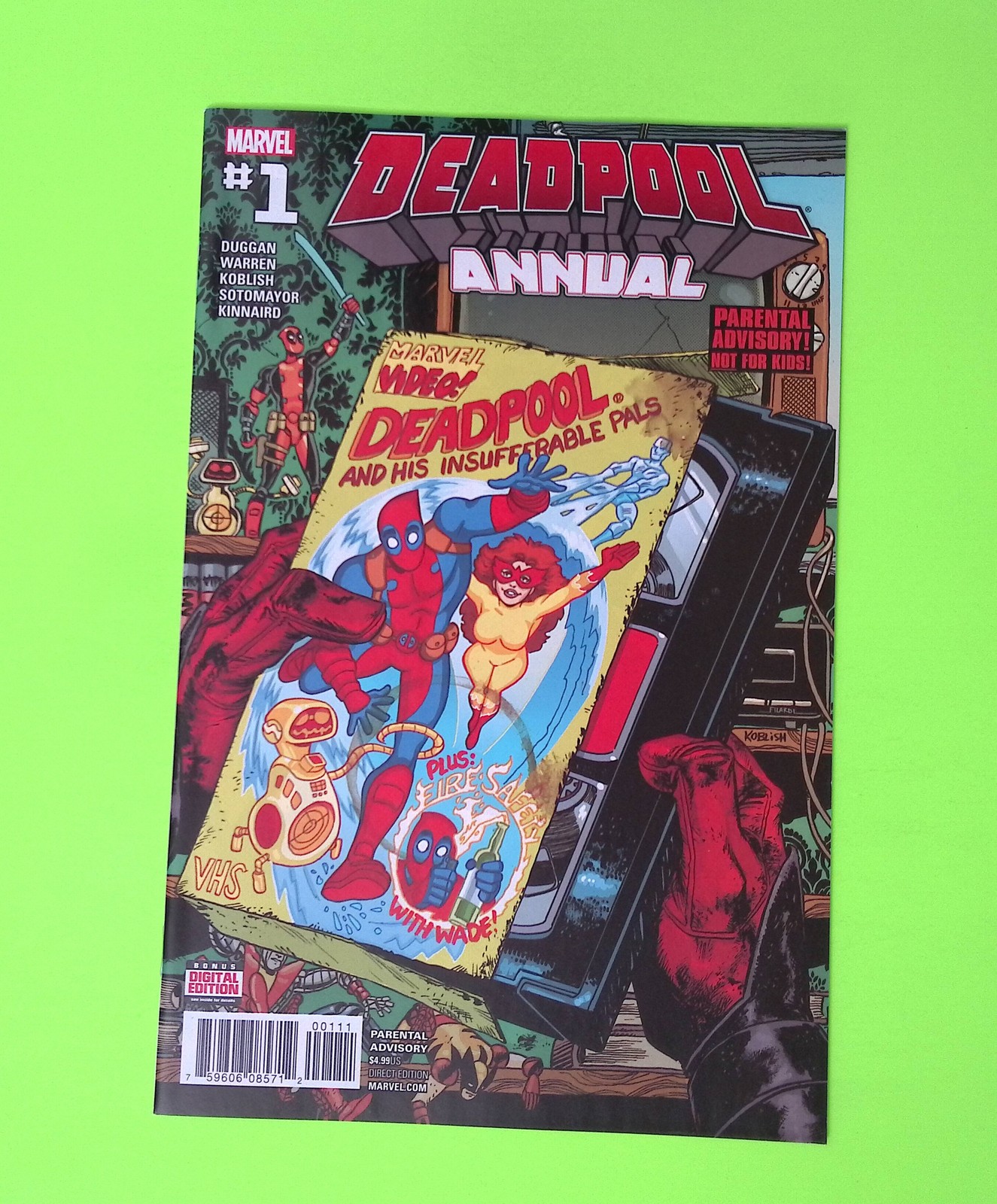 Deadpool Annual #1 Vol. 6 2016 Marvel Comics 1st App Annual High Grade B31-238