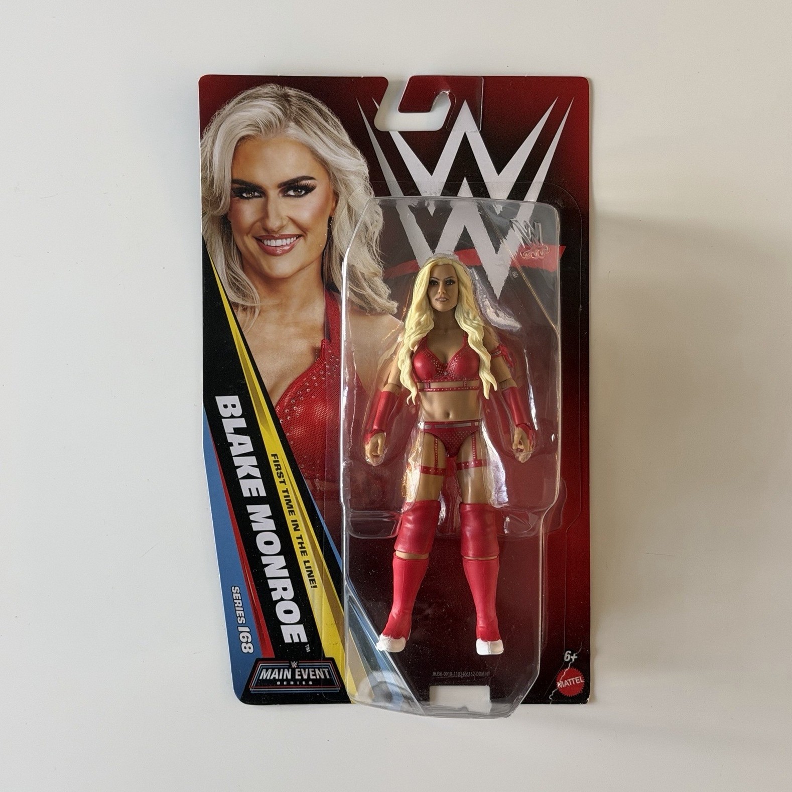Mattel WWE Main Event Series 168 Blake Monroe First Time In The Line IN-HAND NOW Mattel WWE Main Event Series 168 Blake Monroe First Time In The Line IN-HAND NOW