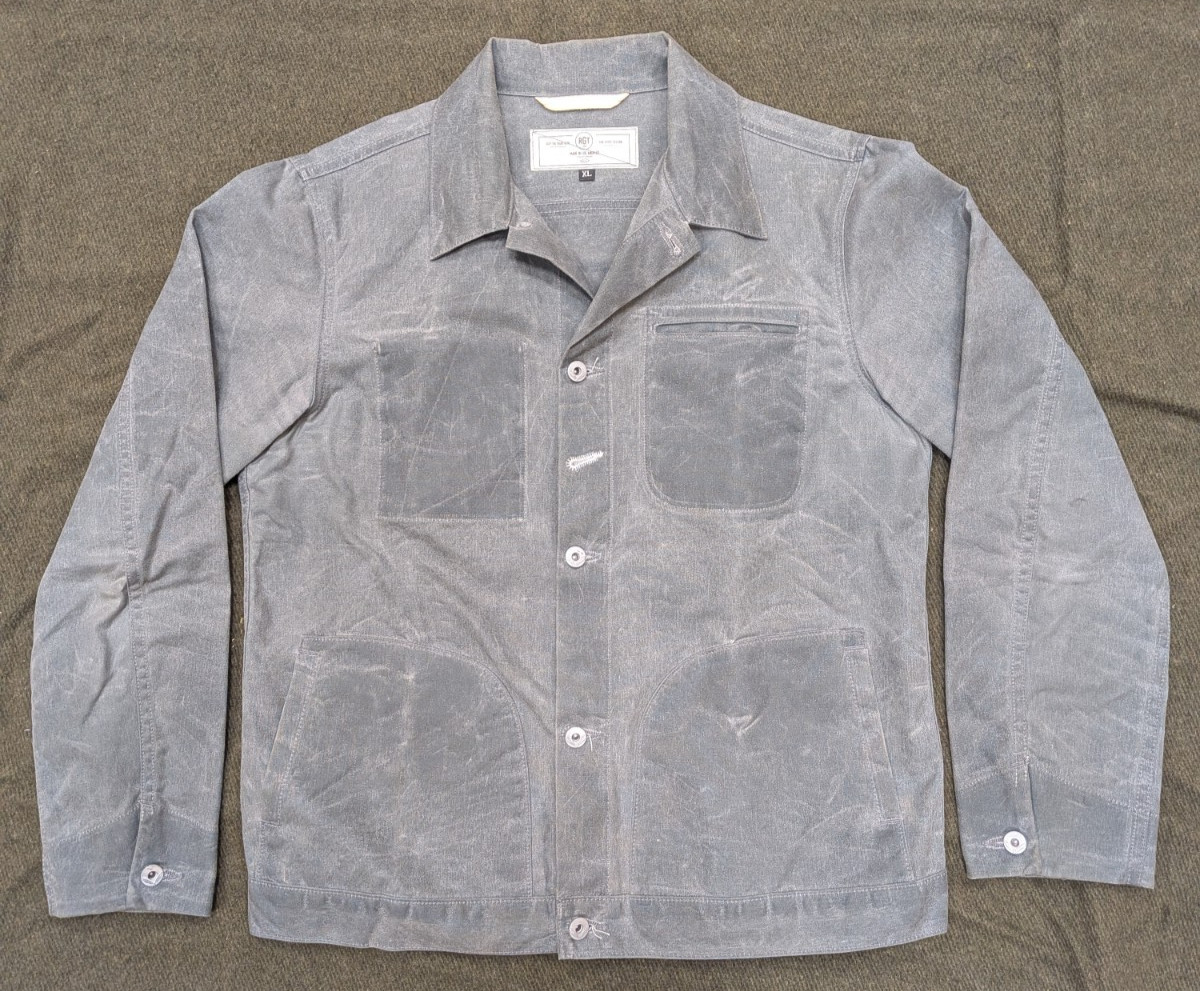 Rogue Territory Supply Jacket Gray Canvas Size: XL Rogue Territory Supply Jacket Gray Canvas Size: XL