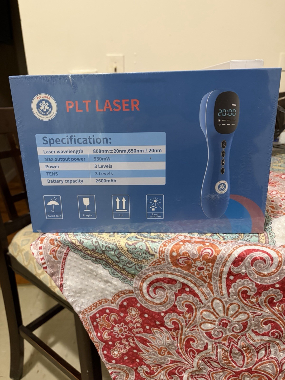 PLT Laser HD-CurePro Handheld Laser & TENS Therapy Device 2600mAh NEW SEALED