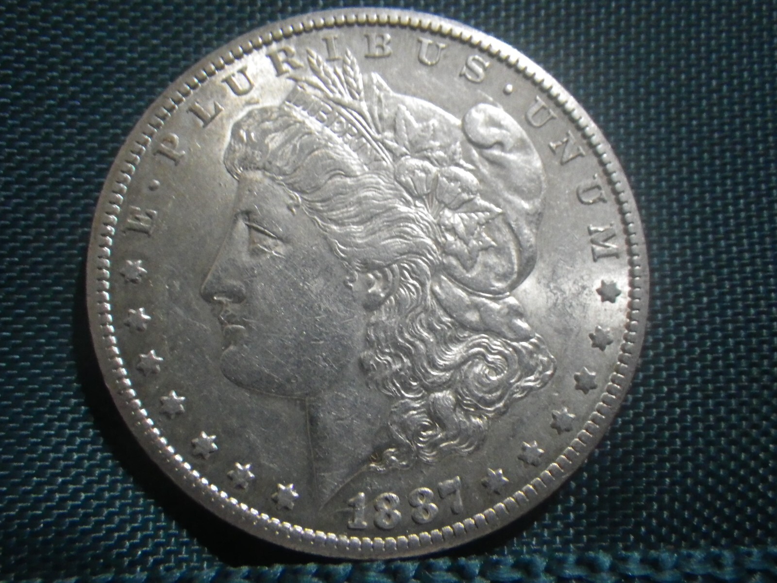 1887S MORGAN SILVER $-LUSTROUS UNC/MS++++COND.-RARE DATE-1.771MIL-GREAT DETAILS 1887S MORGAN SILVER $-LUSTROUS UNC/MS++++COND.-RARE DATE-1.771MIL-GREAT DETAILS