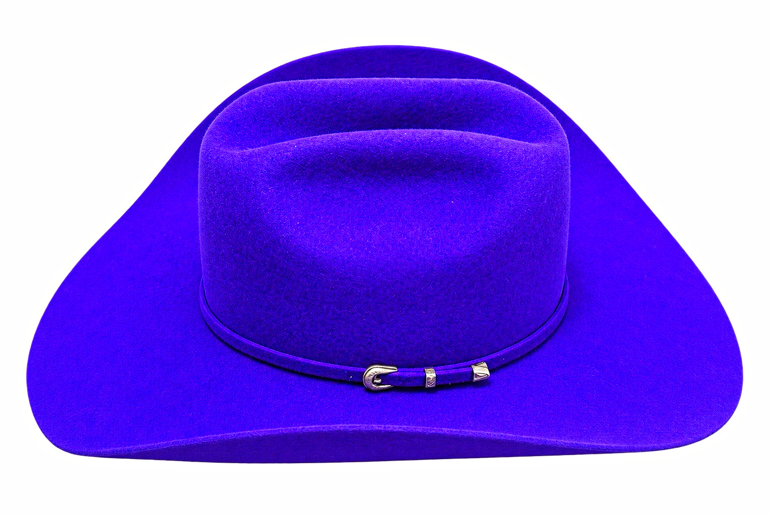 Rodeo King 7X Purple Open Crown Western Style Hat 7 1/8 Rodeo King 7X Purple Open Crown Western Style Hat 7 1/8