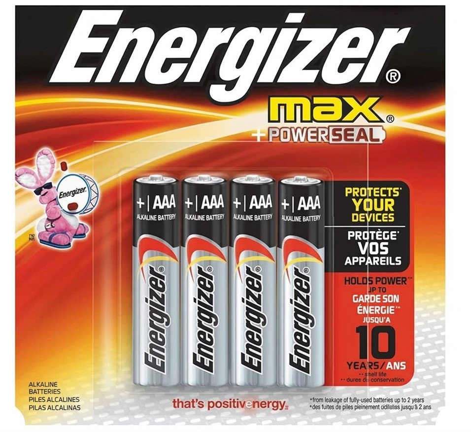 NEW Energizer AAA Batteries Max Alkaline 4, 8, 12, 16, 20, 24 Variants NEW Energizer AAA Batteries Max Alkaline 4, 8, 12, 16, 20, 24 Variants