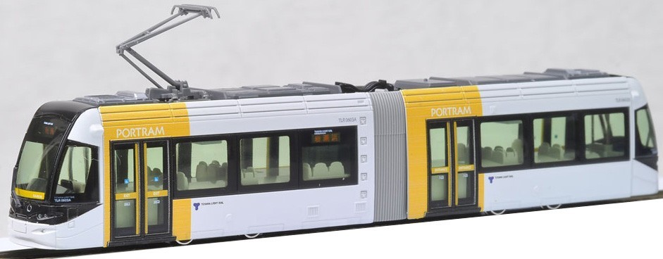 Kato 14-801-6 Toyama Light Rail Tram PORTRAM TLR0603 N Scale New in Box Kato 14-801-6 Toyama Light Rail Tram PORTRAM TLR0603 N Scale New in Box