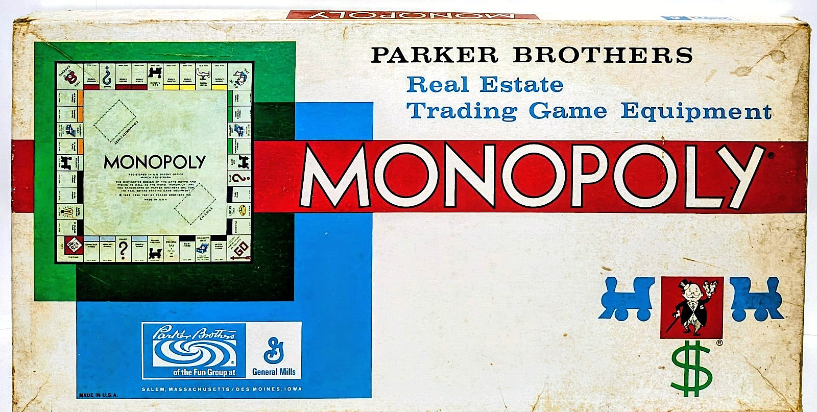 Monopoly - Original Parker Brothers - Board Game - Complete - Vintage 1973 Monopoly - Original Parker Brothers - Board Game - Complete - Vintage 1973