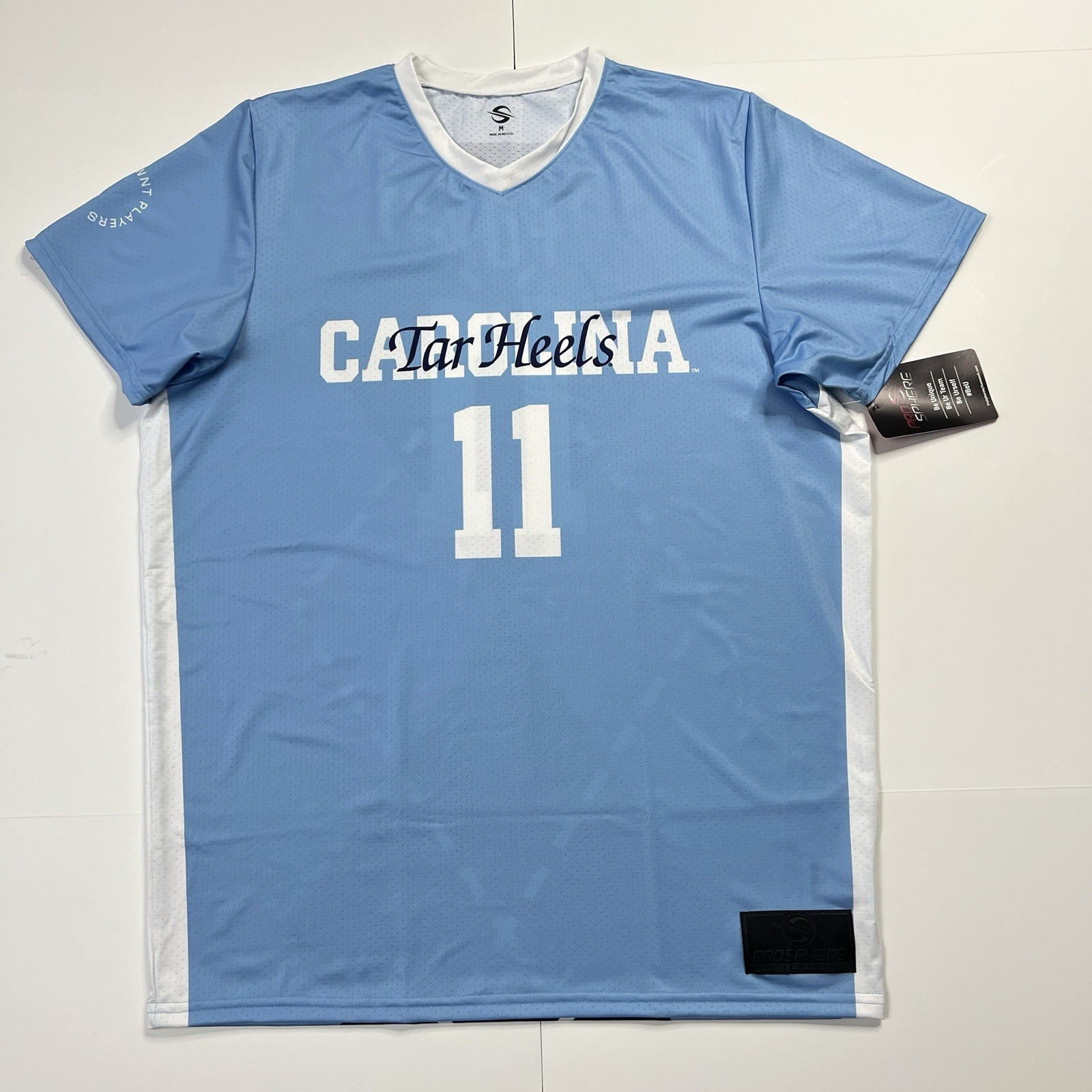 North Carolina Tar Heels Emily Fox #11 Soccer Jersey Prosphere Womens Medium NWT North Carolina Tar Heels Emily Fox #11 Soccer Jersey Prosphere Womens Medium NWT