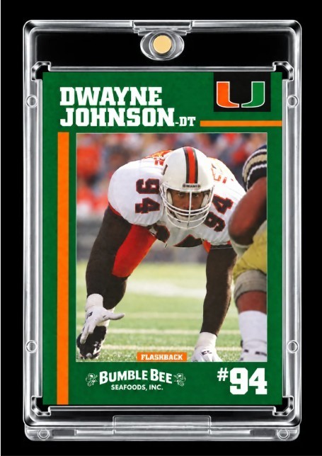 2024 Dwayne Johnson Flashback Rookie Card \ 2024 Dwayne Johnson Flashback Rookie Card \
