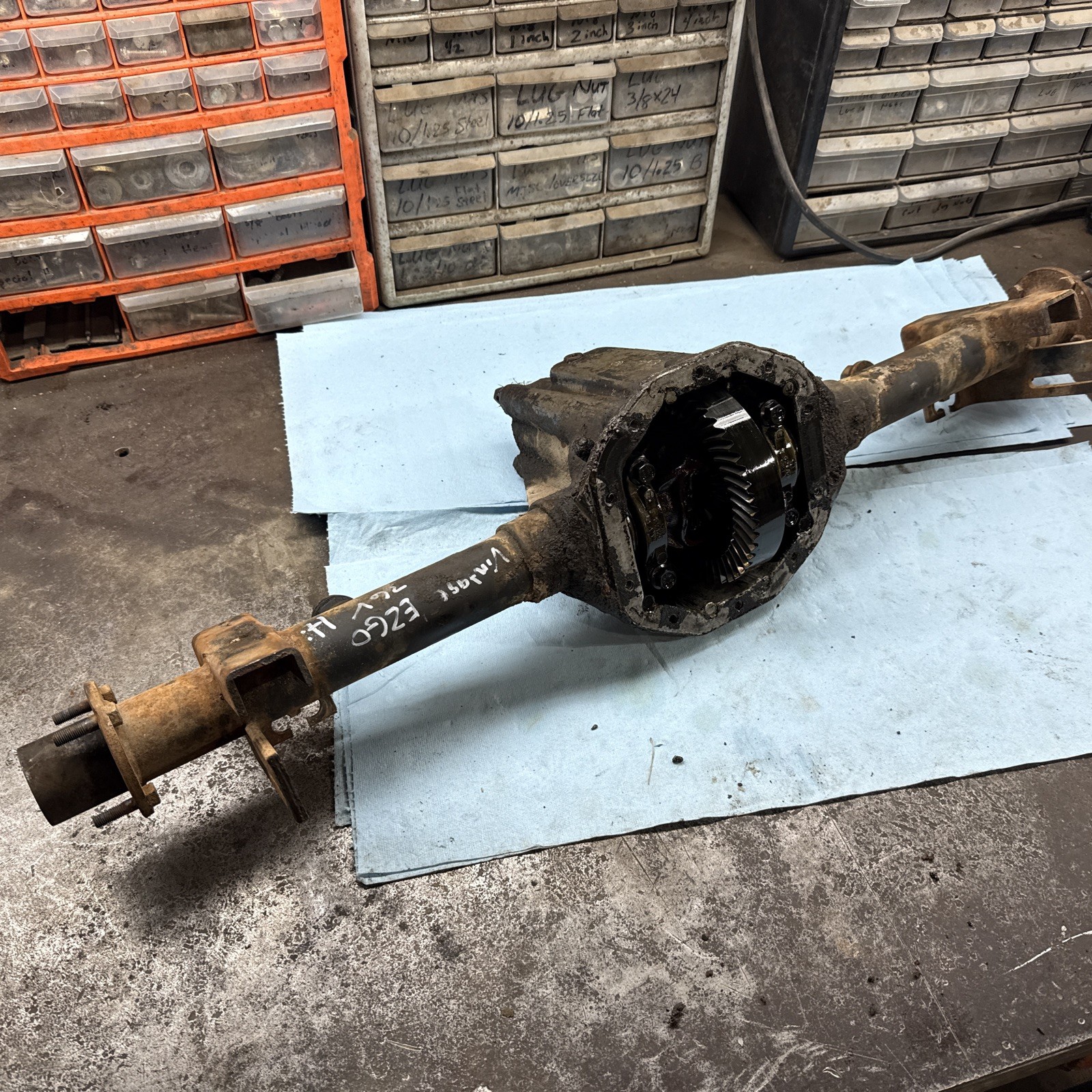 VINTAGE 1970’s - 1980’s ?  EZGO 36v Golf Cart Rear End