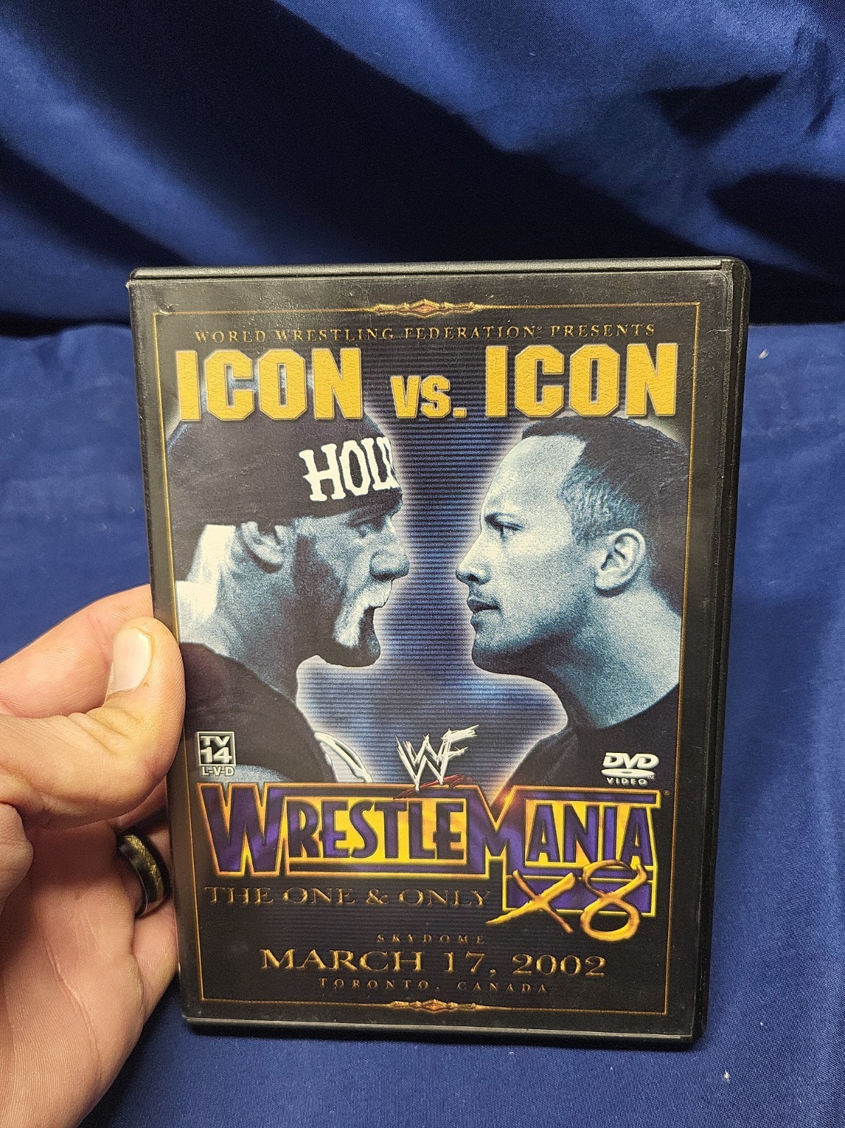 WrestleMania 18 DVD, 2002 WWE Wrestlemania X8 WWF Wrestling WrestleMania 18 DVD, 2002 WWE Wrestlemania X8 WWF Wrestling